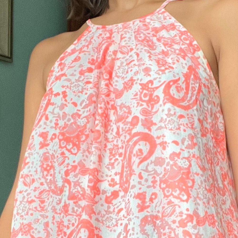 Collective Concepts Flowy Halter Neck Top